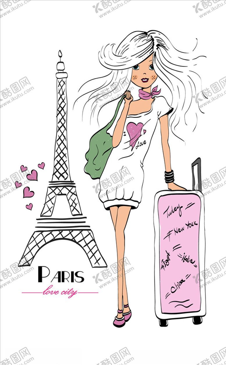 编号：97271110220326063308【酷图网】源文件下载-卡通女孩