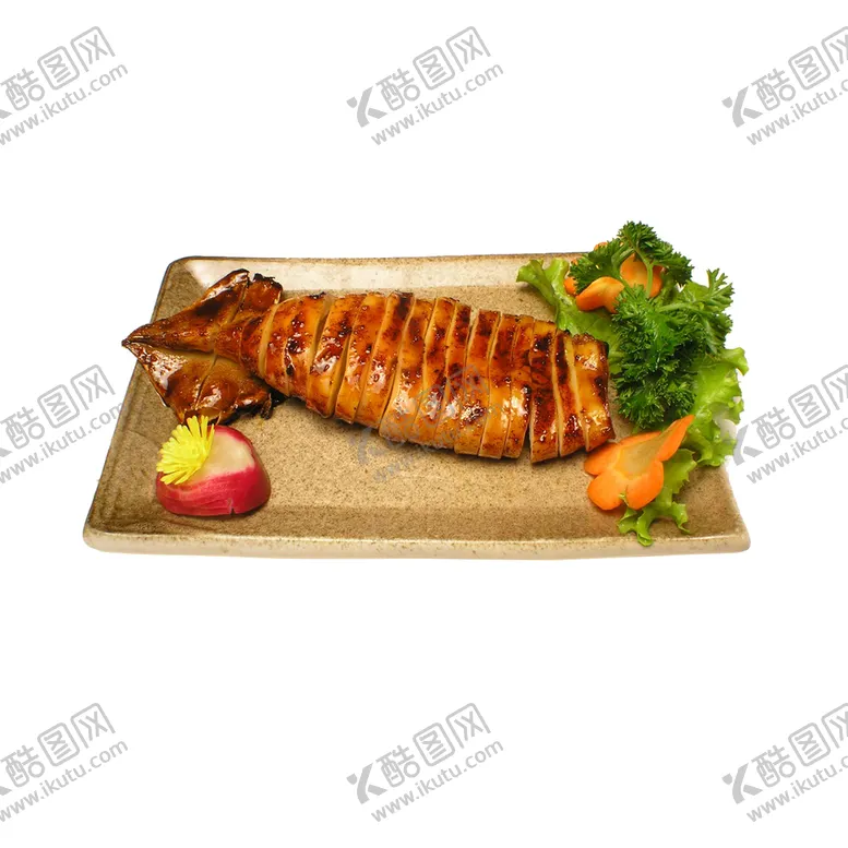编号：07542609122215153297【酷图网】源文件下载-烤鱿鱼烧烤串烤肉串