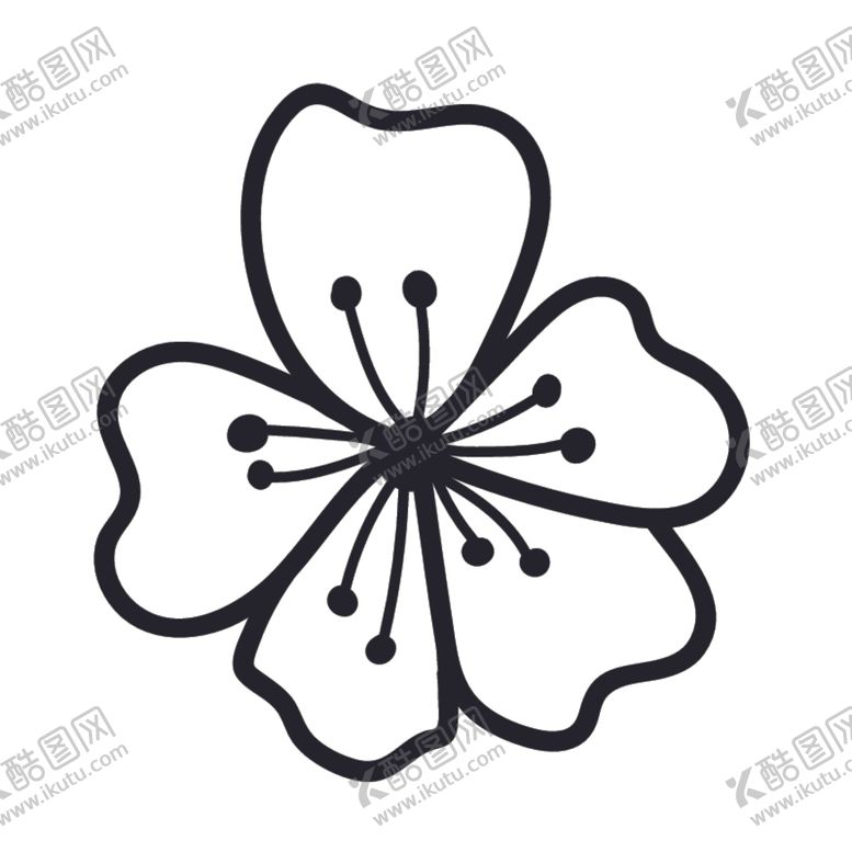 编号：62809810111916417646【酷图网】源文件下载-黑白手绘素材