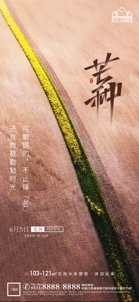 地产芒种节气微信