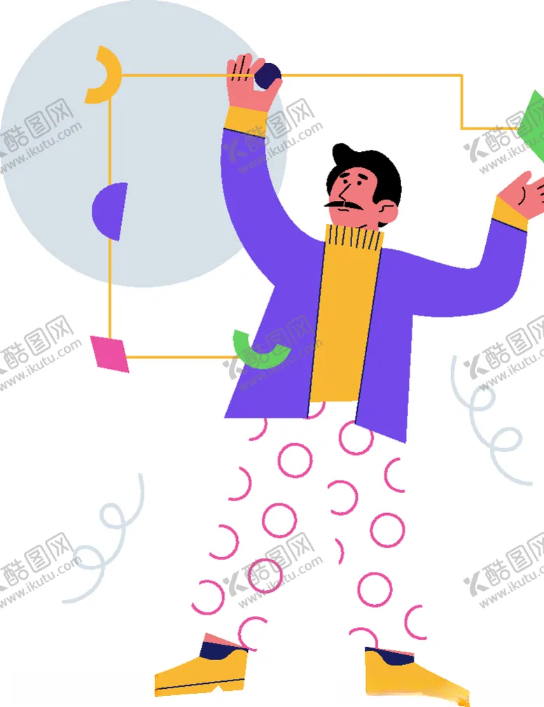 编号：39710406231912143273【酷图网】源文件下载-卡通创意插画