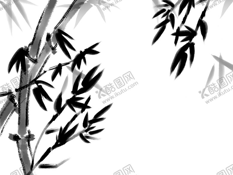 编号：39588009200400446383【酷图网】源文件下载-水墨竹子