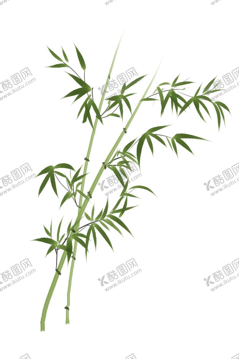 编号：64861307022236421778【酷图网】源文件下载-水墨竹子