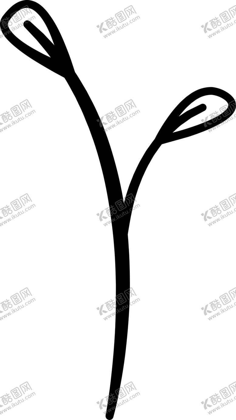 编号：87114210310401127598【酷图网】源文件下载-萌芽剪影