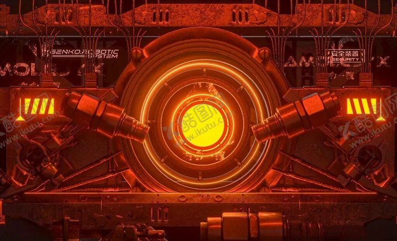 编号：68156202071311042672【酷图网】源文件下载-C4D模型科幻背景
