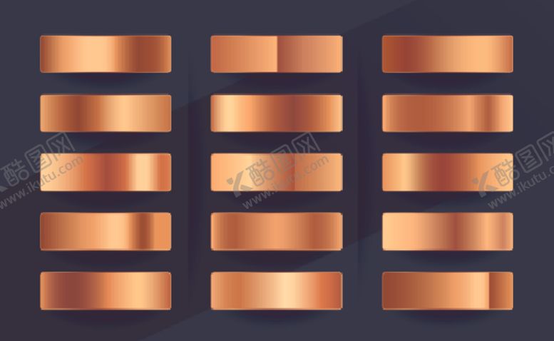 编号：50108810011804004823【酷图网】源文件下载-金色渐变铜色渐变图片