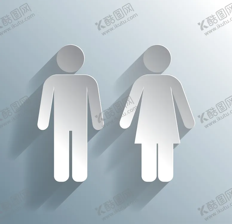 编号：39286404231325465219【酷图网】源文件下载-人形剪影图标