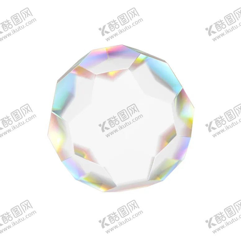 编号：77613401310243308177【酷图网】源文件下载-3D几何玻璃素材