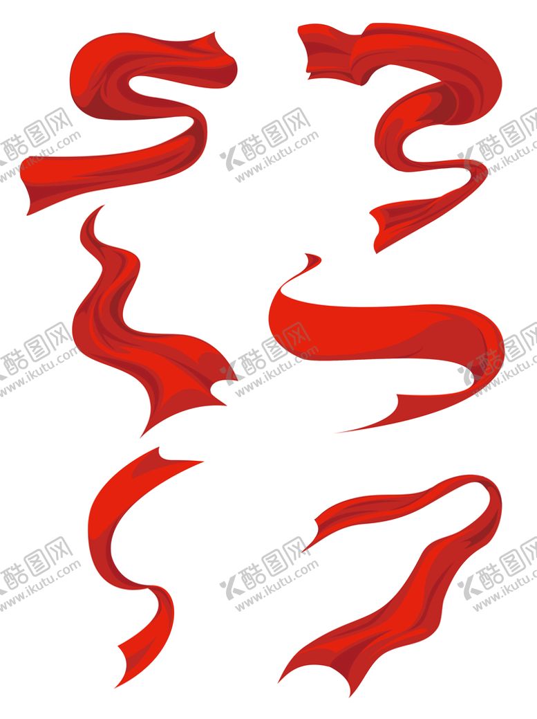 编号：37890210080517265839【酷图网】源文件下载-红飘带