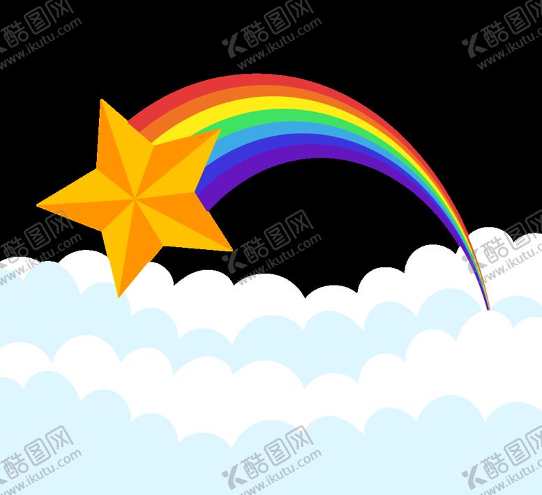 编号：18755702020457594099【酷图网】源文件下载-彩虹图案