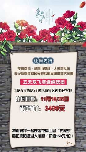 乌镇旅游海报