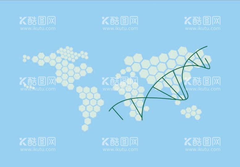 编号：55850111280512488587【酷图网】源文件下载-六边形基因矢量