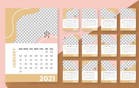 2021年日历