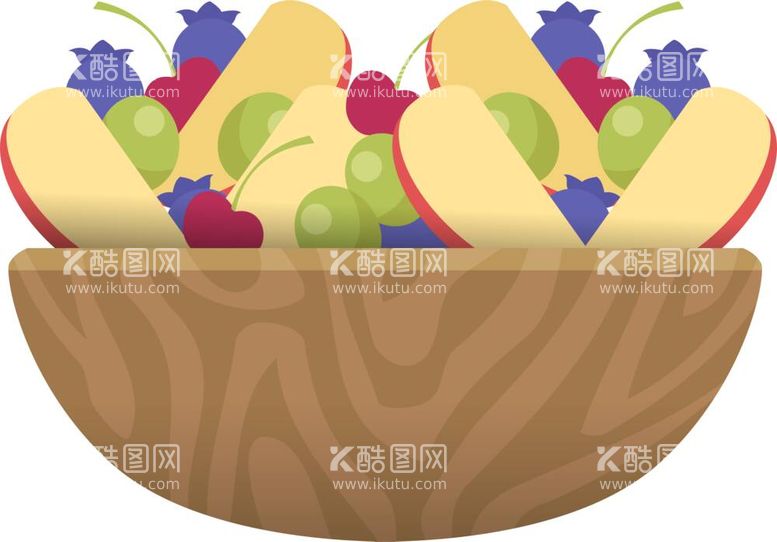 编号：96246911281748195762【酷图网】源文件下载-手绘沙拉png免抠图