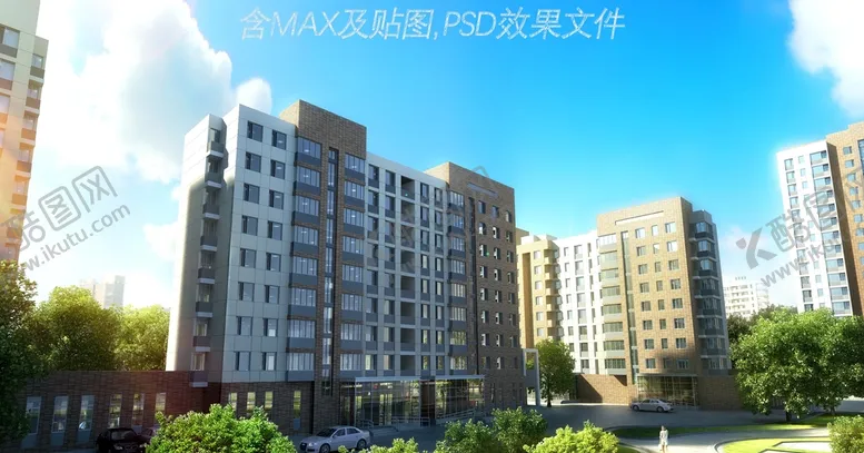 编号：12204502041536268223【酷图网】源文件下载-学校模型