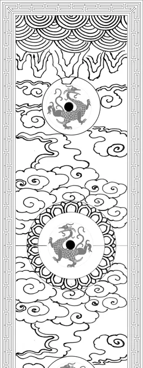 石雕上大象背巾
