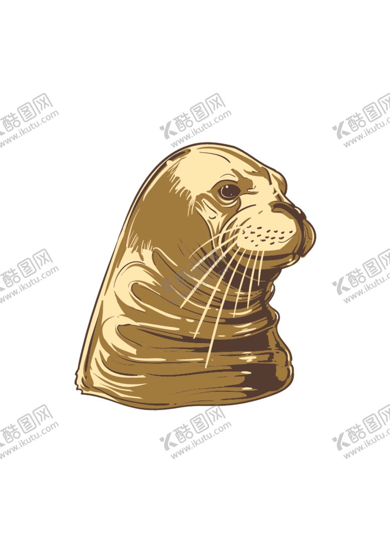 编号：97757811010333351283【酷图网】源文件下载-创意可爱卡通动物头像素材