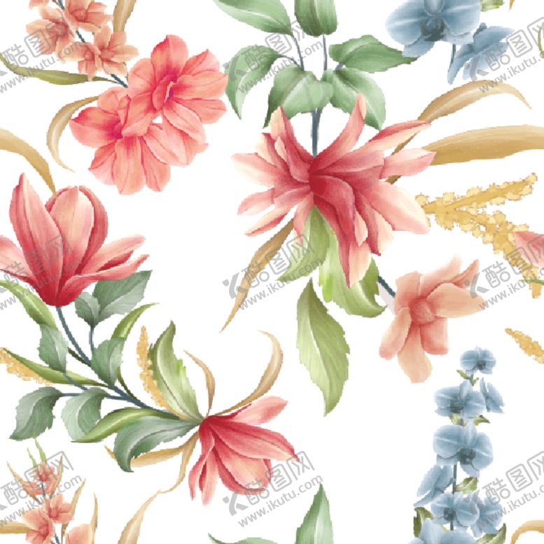 编号：99138809200002103466【酷图网】源文件下载-无缝印花