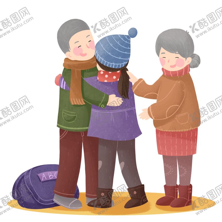编号：83953002152111152536【酷图网】源文件下载-新年卡通画