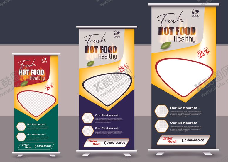 编号：57619404051414139955【酷图网】源文件下载-展架模版