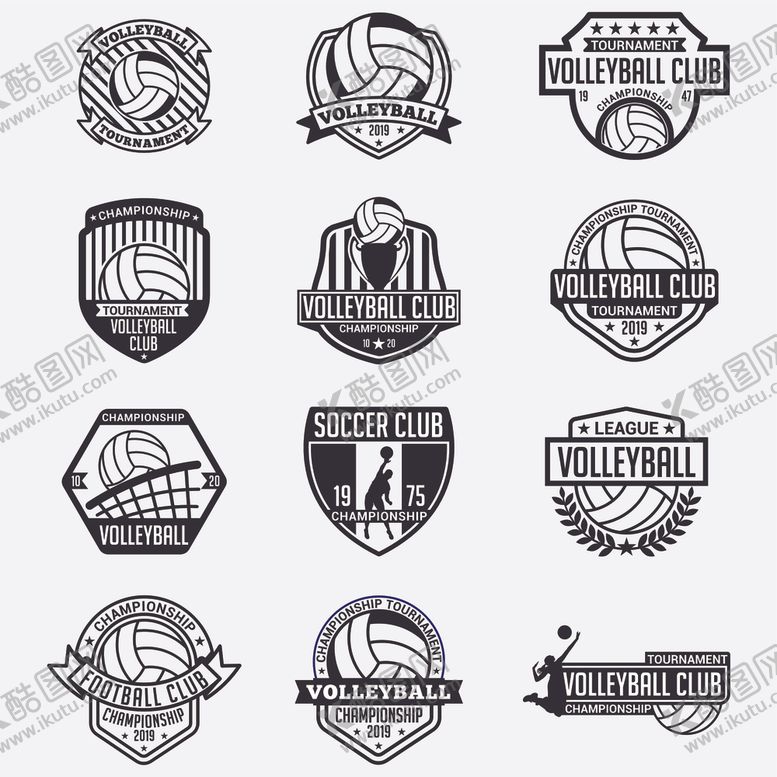 编号：34823109180706157340【酷图网】源文件下载-排球图标