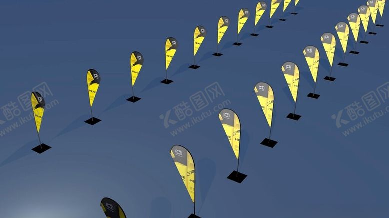 编号：26200002191226591549【酷图网】源文件下载-水滴旗