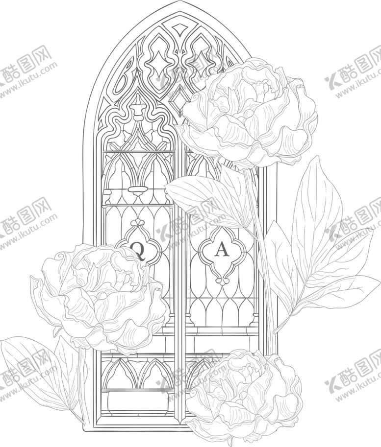 编号：80719909190043515089【酷图网】源文件下载-巴洛克风格装饰图案