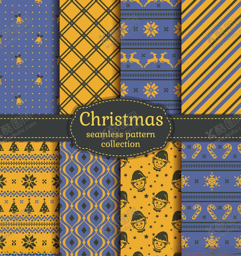 编号：45086911171835473453【酷图网】源文件下载-圣诞主题精美图案集合