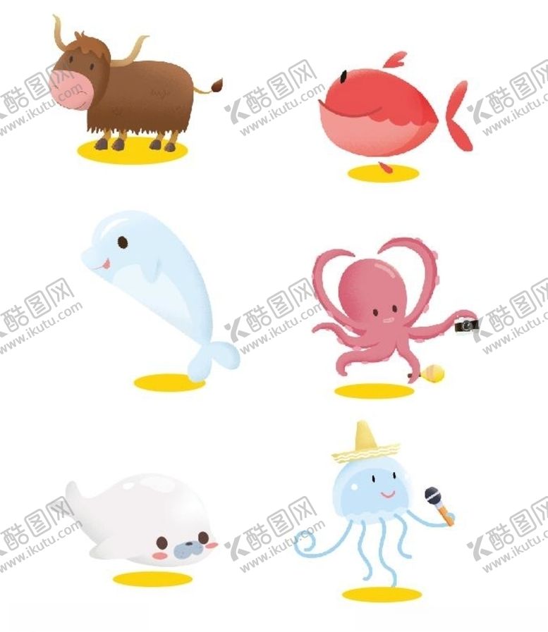 编号：87874510101502342426【酷图网】源文件下载-卡通动物