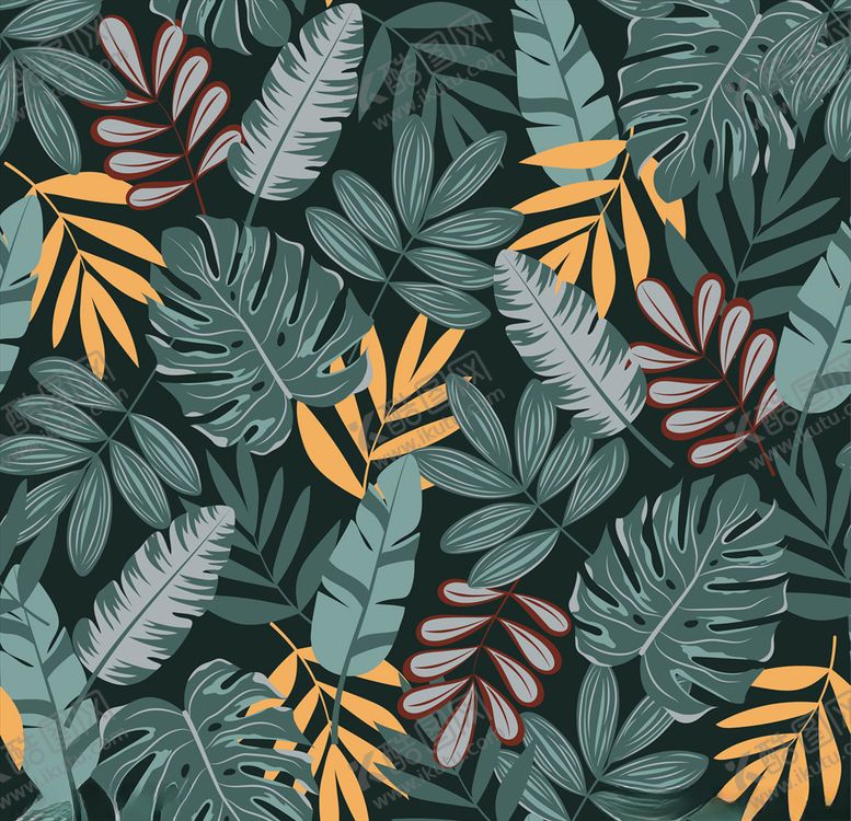 编号：19375809161323592614【酷图网】源文件下载-树叶背景