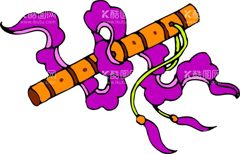 编号：12722612040022403004【酷图网】源文件下载-笛子