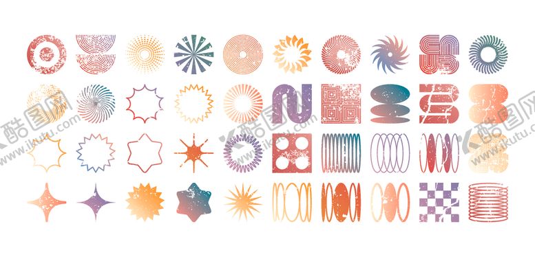 编号：43306904031957354815【酷图网】源文件下载-卡通几何图案