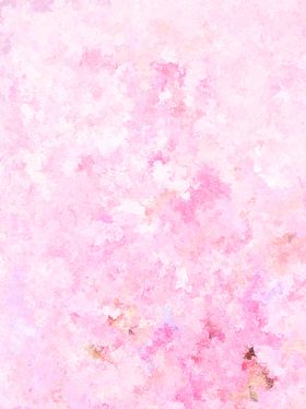 梦幻樱花树粉色水彩油画质感背景