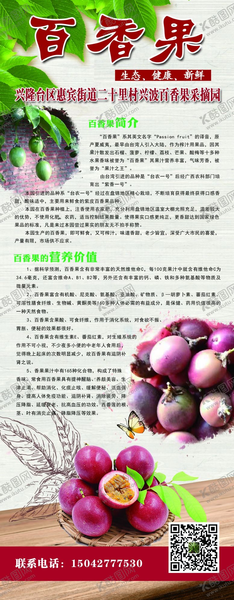 编号：82268210201724152503【酷图网】源文件下载-百香果