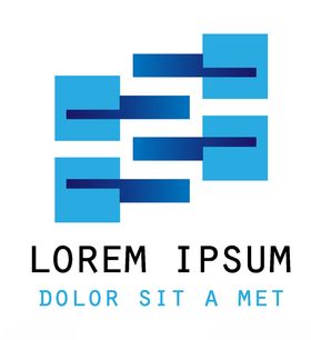 logo素材广告设计标志漂亮L商务