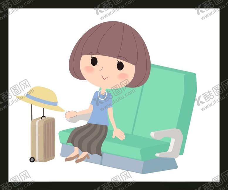 编号：88707101302036144000【酷图网】源文件下载-旅游旅行女孩