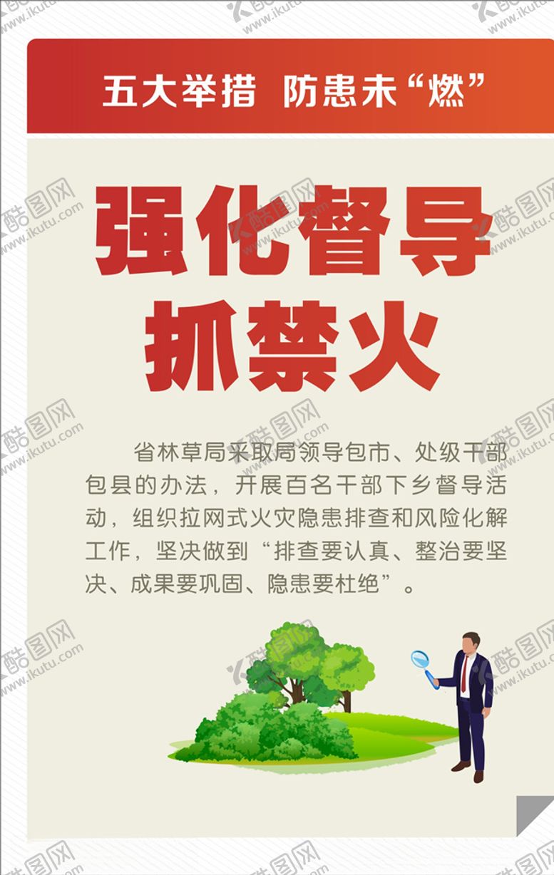 编号：26436010170952091676【酷图网】源文件下载-强化督导抓禁火