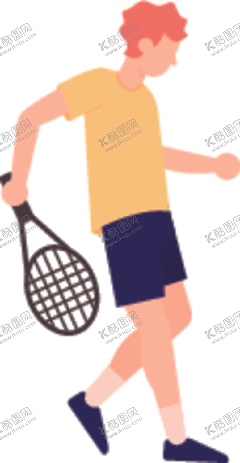 编号：59726907122053204918【酷图网】源文件下载-打网球