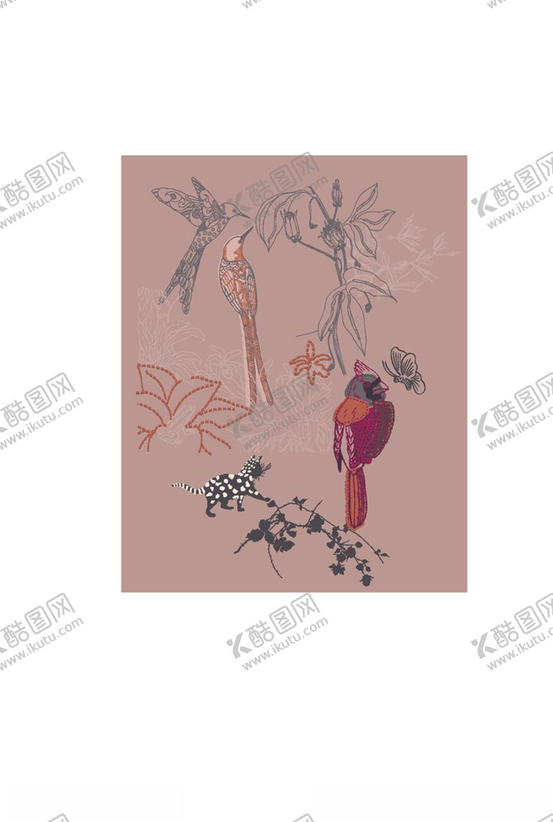 编号：33680710242248094995【酷图网】源文件下载-花鸟