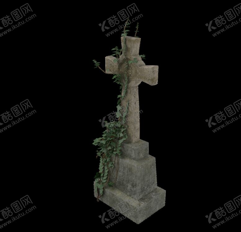 编号：81659906290559595150【酷图网】源文件下载-陈旧墓碑