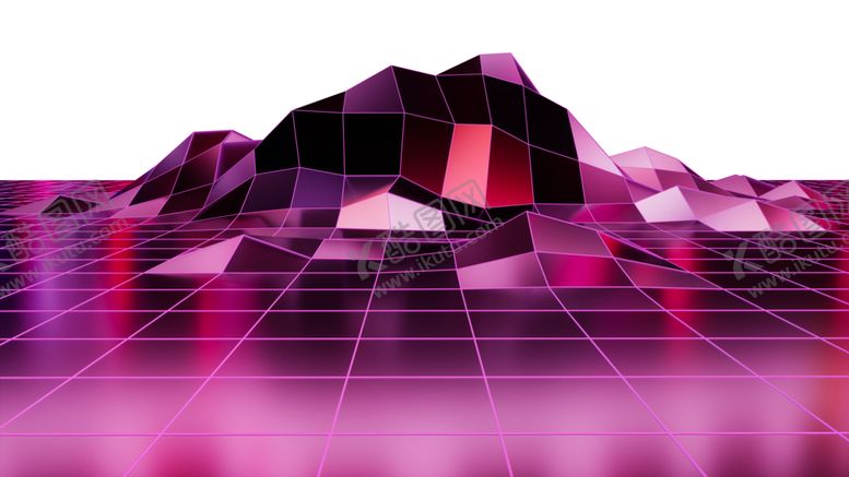 编号：19525110102312587407【酷图网】源文件下载-复古蒸汽波科技图案