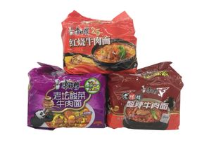 康师傅酸菜红烧酸辣牛肉面