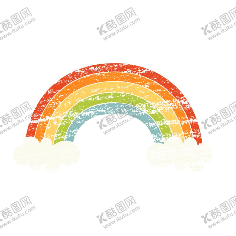 编号：91760501230515257450【酷图网】源文件下载-云朵和彩虹