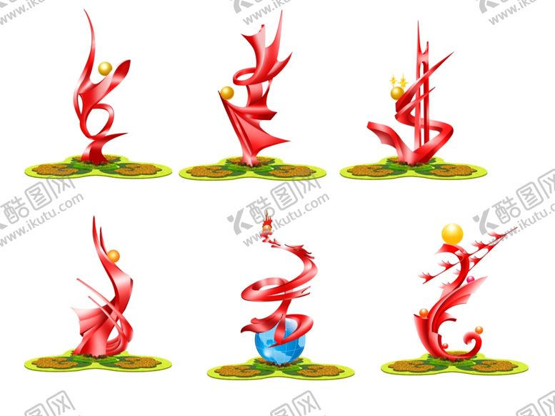 编号：38283809261339436853【酷图网】源文件下载-雕塑设计元素