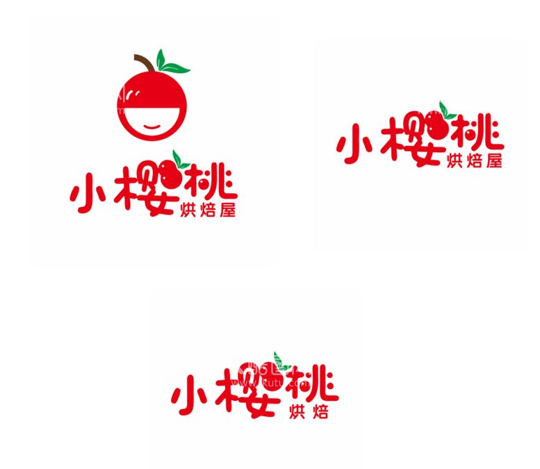 编号：40261411290051296540【酷图网】源文件下载-logo设计小樱桃烘焙