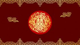 中式地产背景图片