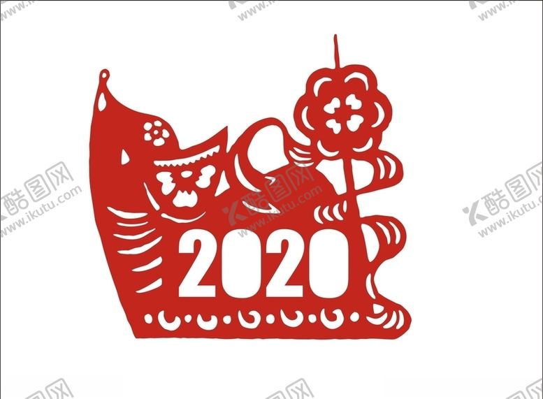 编号：85144009161408337649【酷图网】源文件下载-剪纸老鼠