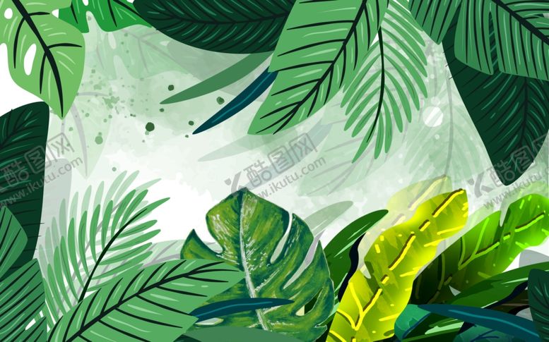 编号：26028710290048123149【酷图网】源文件下载-植物背景墙