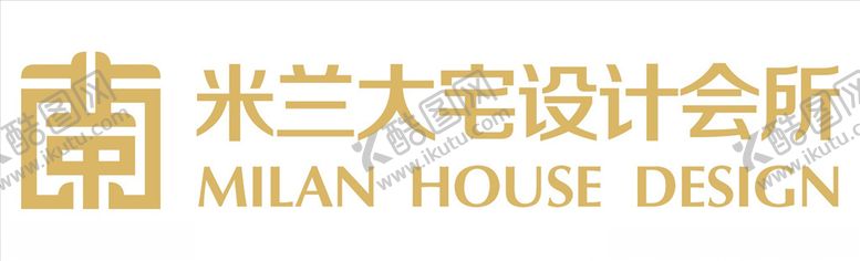 编号：56889510132039191166【酷图网】源文件下载-米兰大宅logo