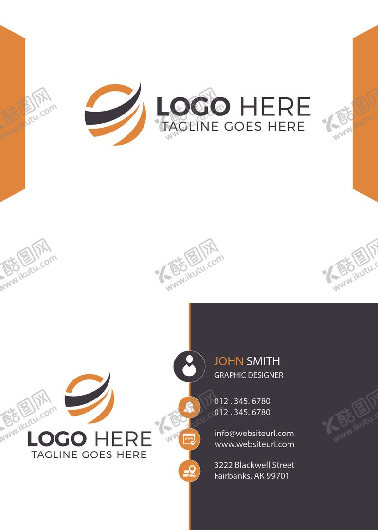 编号：99224409270533325229【酷图网】源文件下载-矢量名片模板